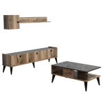 Elutoam&ouml;&ouml;bli komplekt Kalune Design 566(I), tumepruun