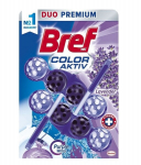 WC-poti puhastusvahend-v&auml;rskendaja BREF Purple Lavander, 2x50g
