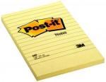 M&auml;rkmelehed POST-IT m&auml;rkmete jaoks, 102x152 mm, 100 lehte, jooneline
