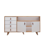 Kummut Kalune Design Lavina, valge / pruun