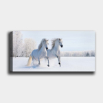 Reproduktsioon Valged hobused