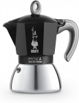 BIALETTI Induktsioon Moka 4 tassile must uus versioon
