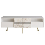 TV-laud Kalune Design Derin, valge