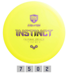 Discgolfi ketas Discmania Fairway Driver NEO INSTINCT 7/5/0/2, kollane