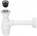 Valamu sifoon korgiga Wirquin 50 mm