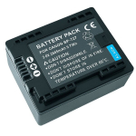 Kaamera aku BP-727 t&auml;ielikult dekodeeritud aku VIXIA HF R40, R50 (3000mAh)