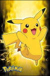 Pokemon Pikachu v&auml;lk &ndash; plakat 61 x 91,5 cm