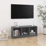 vidaXL telerikapp, hall, 104 x 33 x 41 cm, t&auml;ism&auml;nnipuit