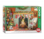Pusle Eurographics, 6500-5502, Christmas by the Fireplace, 500 tk