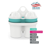 BWT veefilter tsingi ja magneesiumiga 3 tk