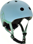 Laste jalgrattakiiver ScootAndRide Steel, suurus XXS-S, sinine