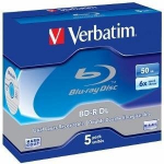 Verbatim BD-R DL 6x 5P jewel 50 GB 43748