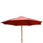 P&auml;ikesevari Patio Poly 3 m, punane