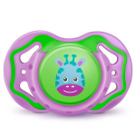 Silikoonist ortodontiline lutt Bayby BPC 6314 6 kuud, roosa/roheline