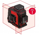 360&deg; lasernivelliir BMI multiLaser 3D, punane diood