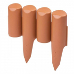 Plastikust muru&auml;&auml;ris BORDER TERRACOTTA 2,5 m