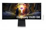 Monitor Kumerpultaarvuti ekraan - SAMSUNG - 34'' - UWQHD - 175Hz - OLED ekraan - 0,03ms - K&otilde;rgusreguleeritav - Odyssey OLED G8 G85SD