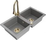 Graniidist k&ouml;&ouml;givalamu Mexen Mario koos segisti ja sifooniga, Grey+Gold