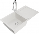 Graniidist k&ouml;&ouml;givalamu Mexen Leo koos segisti ja sifooniga, White+Chrome