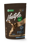 Kuivtoit kassidele Nature's Protection Lifestyle Grain Free White Fish Sterilised Adult Cat, 0,4 kg