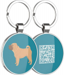 QR koodiga ripats koertele Disontag