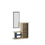 Esiku m&ouml;&ouml;blikomplekt Kalune Design Asia, tamme v&auml;rv/hall