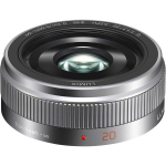 Panasonic LUMIX G 20mm / F1.7 II ASPH (H-H020AE-S) Silver