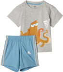 Spordidress lastele Adidas INF DY HANKSSET Grey, 98 cm