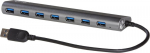 USB-Hub - I-TEC - Metall - 7 Ports USB 3.0 - V&auml;line - PC, Mac