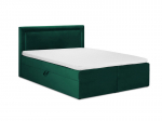 Voodi Mazzini Beds Yucca 200x200 cm, roheline