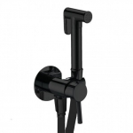 Bideekomplekt Fiore Round, must