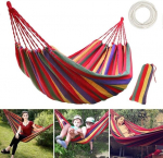 &Uuml;hekohaline v&otilde;rkkiik n&ouml;&ouml;ridega, 80x200 cm, punane