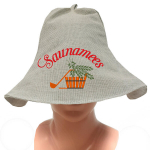 Linane saunam&uuml;ts tikandiga Saunamees