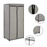 vidaXL riidekapp hall 75 x 50 x 160 cm