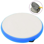 vidaXL t&auml;ispumbatav v&otilde;imlemismatt pumbaga 100x100x10 cm PVC sinine