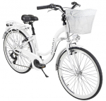Linnaratas AZIMUT Sarema 26" ALU TX-6 2021, valge