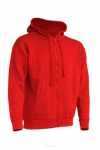 Kapuutsiga Dressipluus Hooded, punane XXL
