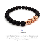 K&auml;ev&otilde;ru laavakivi (rose gold)