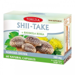 Toidulisand Shii-take + roosa rodiola, Terezia, 60 kapslit