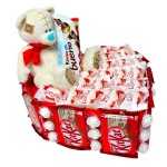 S&uuml;damekujuline kinkekarp &scaron;okolaadiga KitKat