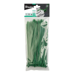 Kaablisidemed Bradas 4,6 x 160 mm, 100 tk, roheline