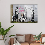 Karastatud klaasist pilt Old Skool