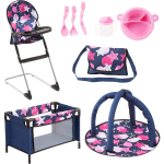 Nukutarvikute komplekt Bayer Travelbed Set 9 in 1