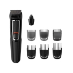 PHILIPS MG3730 / 15 Beard and Hair Trimmer - Multistyle - 8 in 1 - Self-sharpening Blades - Black