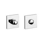 WC lukk Rosette Aprile Q Slim 7 mm CP, poleeritud kroom