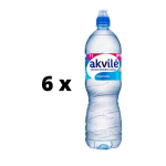 Looduslik mineraalvesi Akvilė Sport, gaseerimata, 1 l x 6 tk. pakett