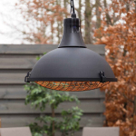 SUNRED rippuv infrapuna soojuskiirgur IND-2100H, Indus II Bright, 2100 W, must