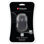 VERBATIM GO NANO 1600 DPI JUHTMETA HIIR ARVUTILE WINDOWS USB-A