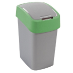 Pr&uuml;gikast Curver Flip Bin, 50 L, hall/roheline