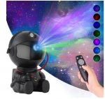LED 3D Galaxy ja Star projektor, &ouml;&ouml;valgus, astronaut